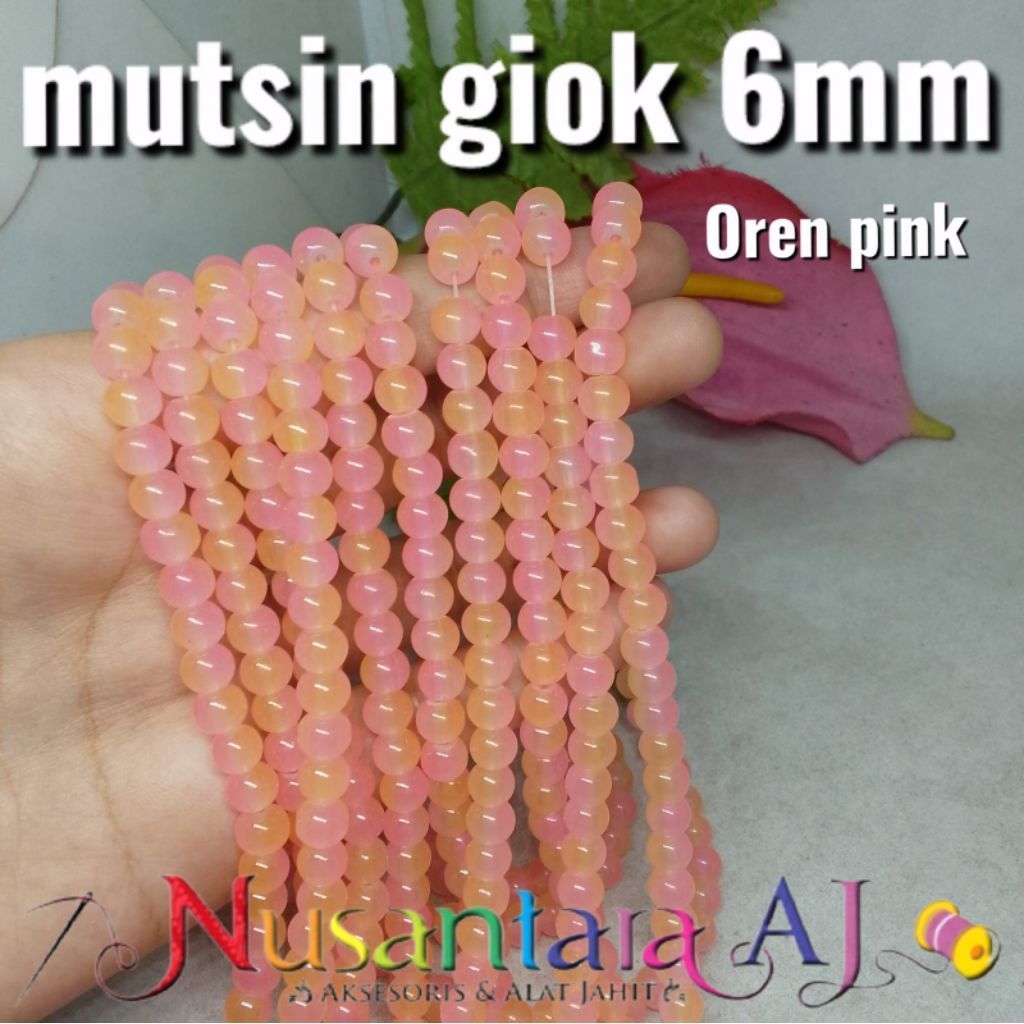 Mutsin giok sembur, monte giok sembur 6mm, monte 6mm, mutsin 6mm, mutsin gradasi, mutsin 6mm gradasi
