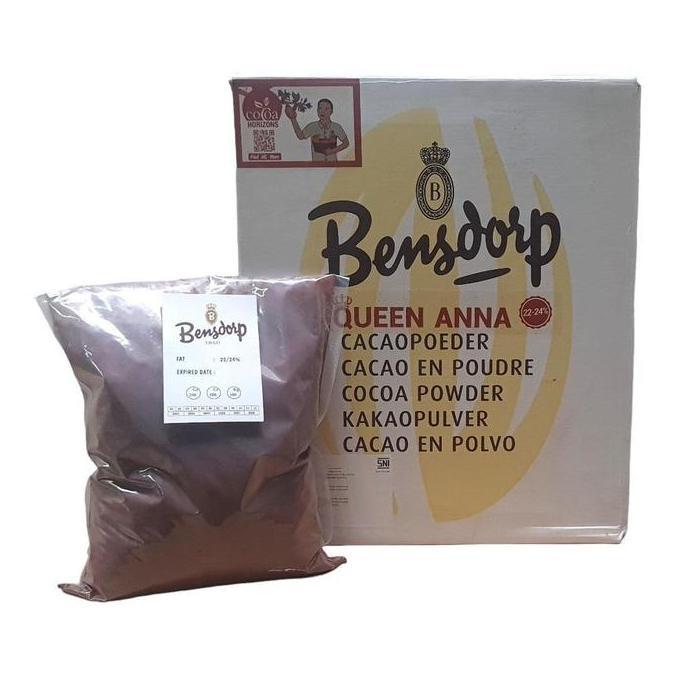 Made- Coklat Bubuk Dark Chocolate Cocoa Powder Kiloan Bensdrop Bensdorp Susu 250Gr 500Gr 1Kg