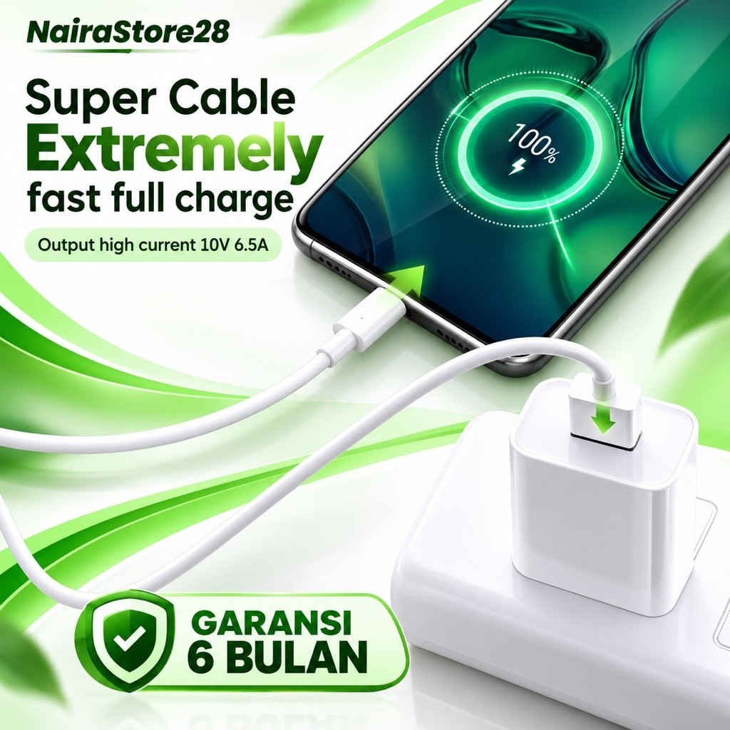 CHARGER REALME 33 WATT SUPERDART