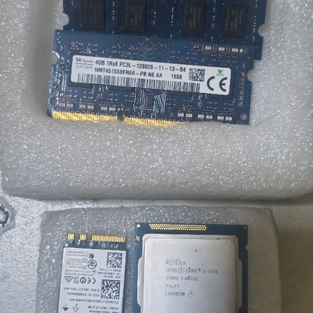 Jual Borongan Paket Copotan PC AIO Dell (i3 3240 + RAM 2x4=8GB + Wifi Card) -