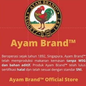 Kriuk- Ayam Brand - Ikan Sarden Kaleng Extra Virgin O Oil Pedas 120Gr