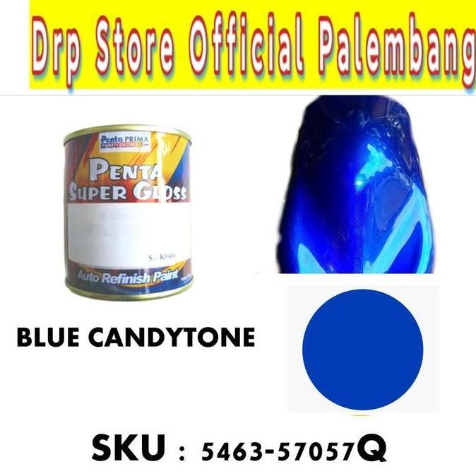 {{{{}}] Cat Penta Super Gloss BLUE BIRU CANDY CANDYTONE 200 Gram