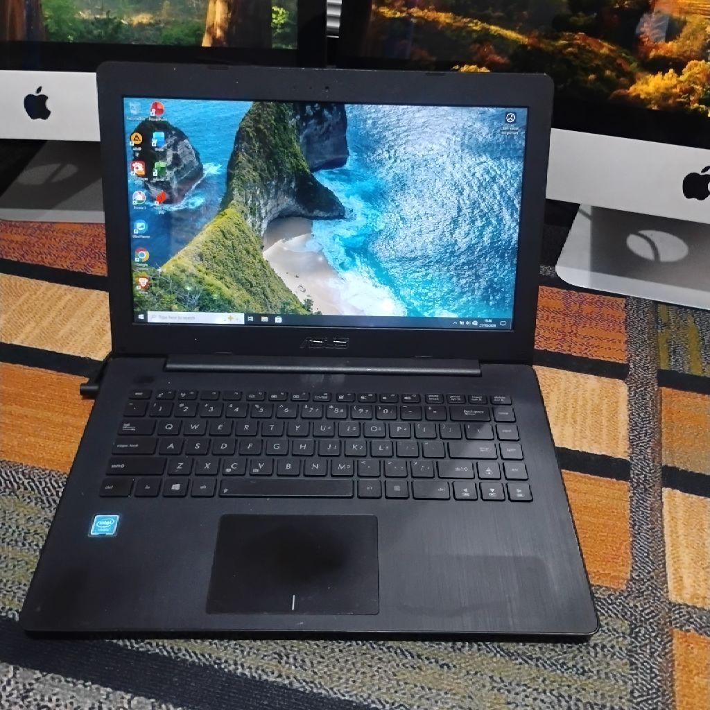 LAPTOP ASUS 14 SLIM INTEL 4/128 SSD BELAJAR KETIK KETIK KERJA RUMAHAN﻿