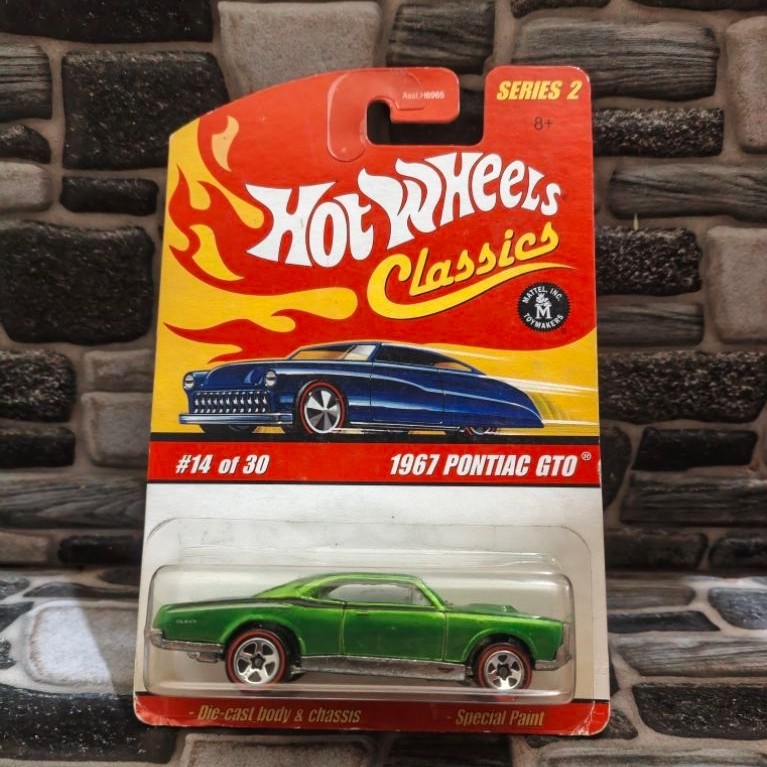 Hot Wheels 1967 Pontiac GTO Hot wheels Classic - Special Card