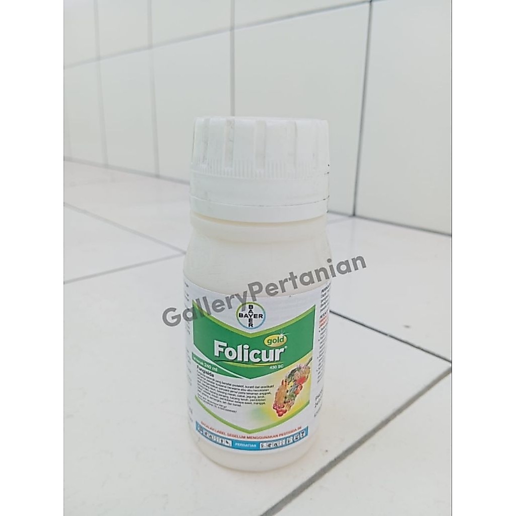 Fungisida FOLICUR GOLD 430 SC 240 ml - Obat Jamur Booster Pembening Gabah Padi