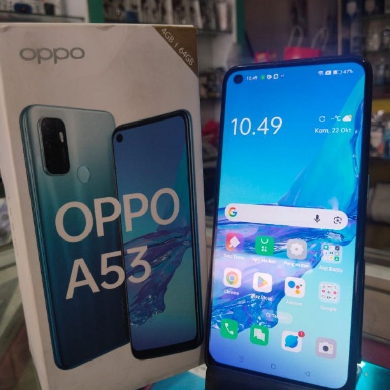 HP SECOND MURAH BERGARANSI OPPO A53 RAM 4+1/64 LCD ORIGINAL