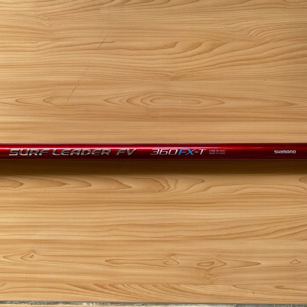 Joran Surf Fishing SimShimano Surf Leader FV 360 FXT 360cm Merah Made in Indonesia No Minus