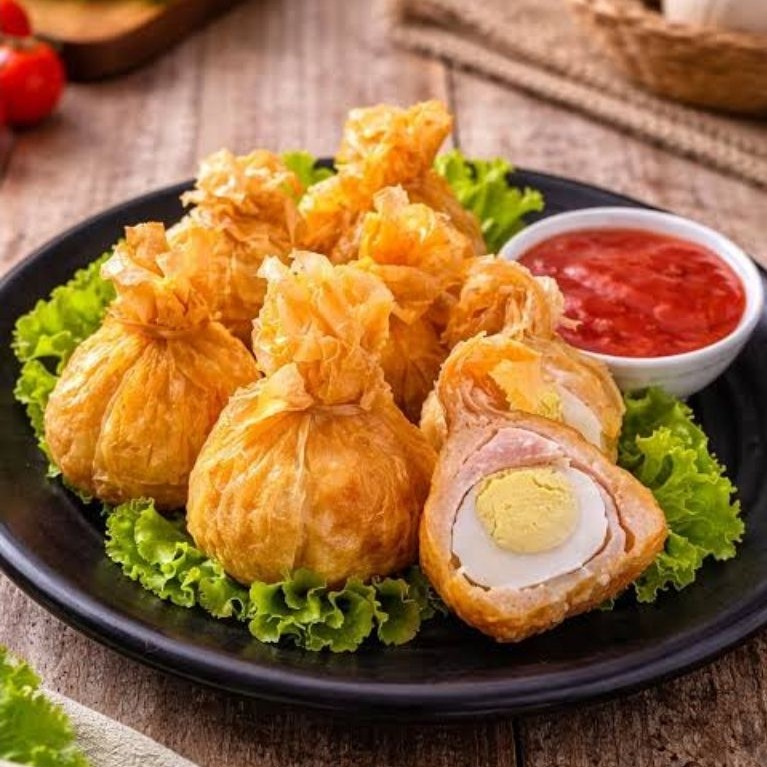 Ekado Homemade isi telur puyuh 8 pcs