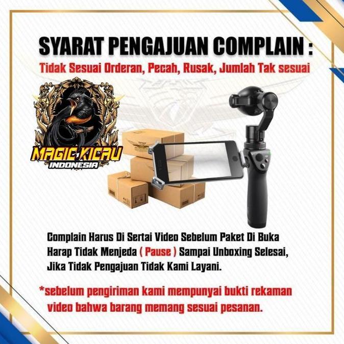Rajakicau- Cendo Bird Obat Burung Sakit Mata Mengobati Dan Mencegah Katarak Berlendir Berair Mata Sn