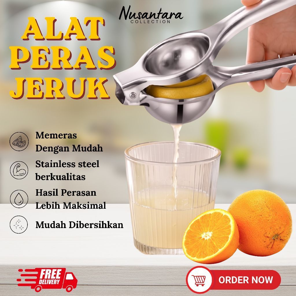 ALAT PERAS JERUK / PEMERAS JERUK / ALAT PEMERAS JERUK - Nusantara Collection