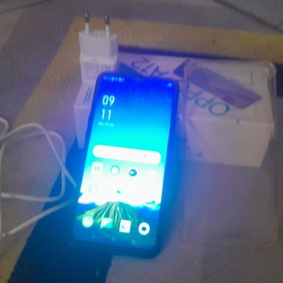 oppo a12 resmi ram 3gb 32gb murah normal 4G hp bekas murah fullset