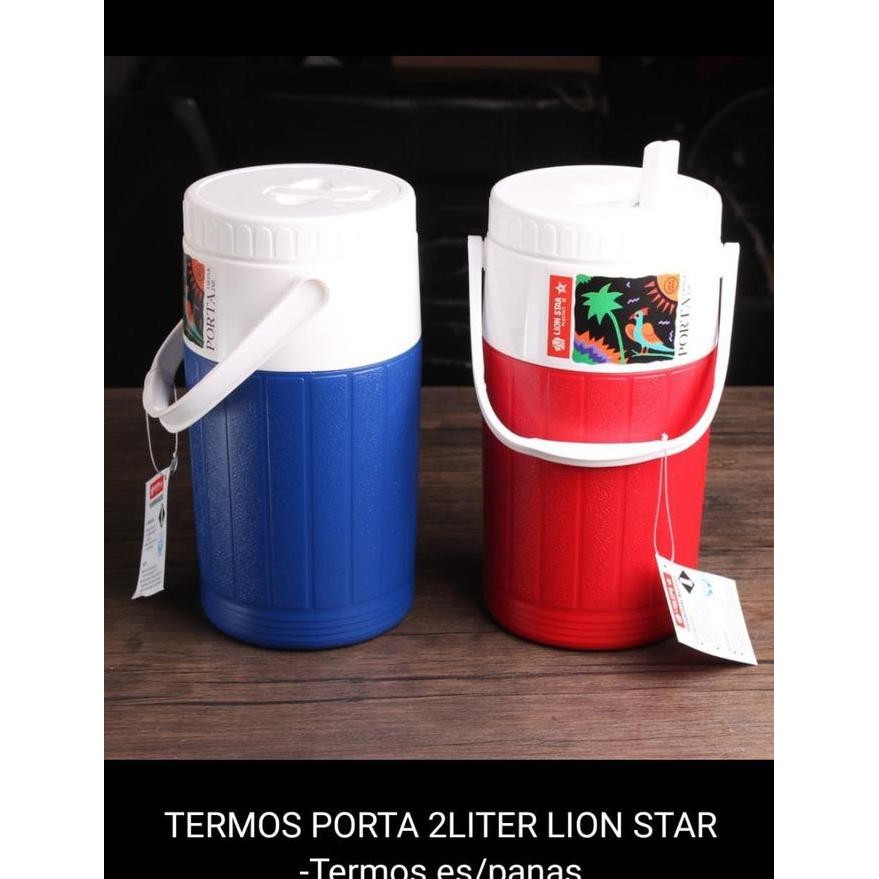BEBAS ONGKIR - TERMOS PORTA LION STAR 2 LITER TEKO ES DAN PANAS
