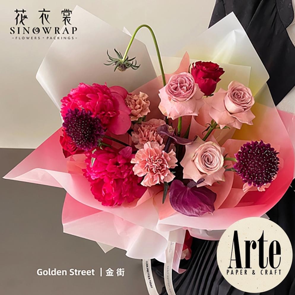 

Sale 20 Lembar Cellophane Candy Gradient Glossy Sinowrap Ori Kertas Buket Bunga Korean Waterproof Flower Wrapping Paper Calor Kado Arte Grosir Florist Supply Jakarta Bekasi P.Tgll Ukd-
