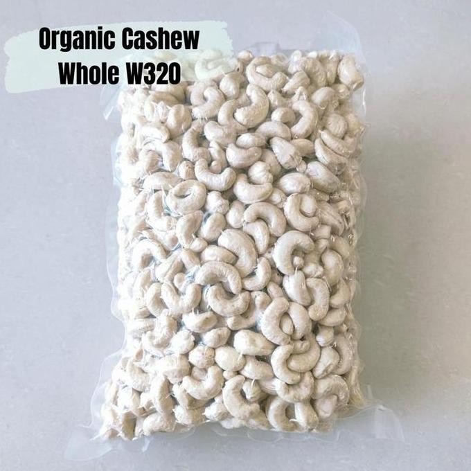 

Kacang Mente Mede Organik Utuh Organic Cashew Raw Whole 250G