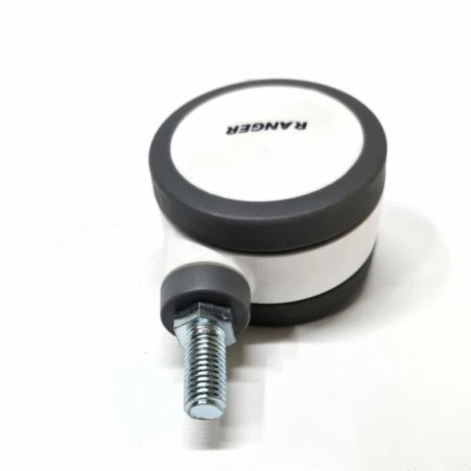 NEW - Roda hospital/bed pasien/twin wheel inch srew hidup/pu/swivel