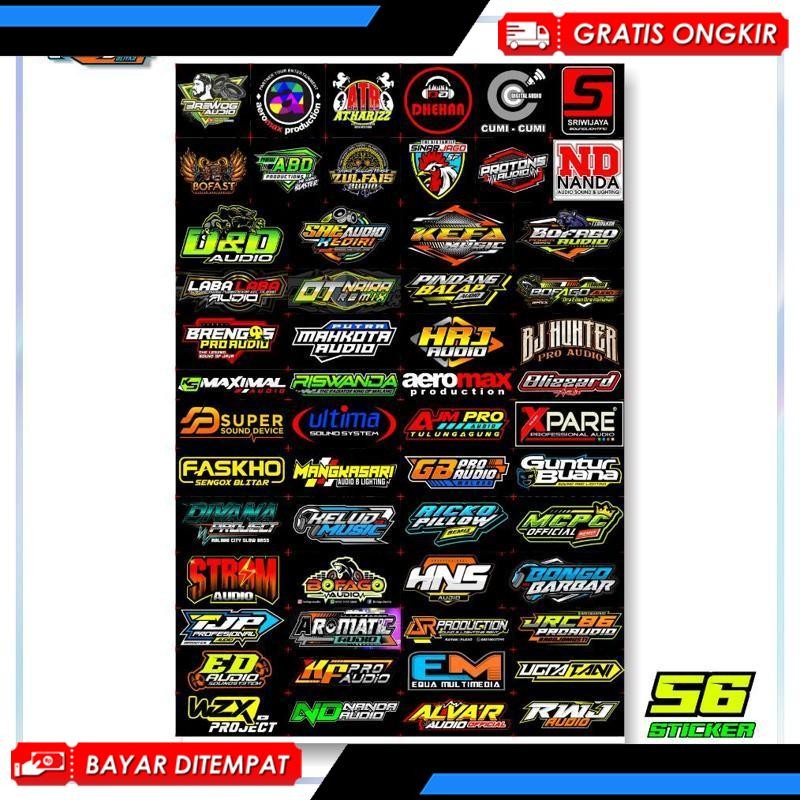 

Terbaik STIKER SOUND SYSTEM VYNIL ANTI AIR ISI 63/56/55 Sticker - Faskho Brewog Brengos BJ Hunter Viral Kekinian Terbaru 2025 XH-36