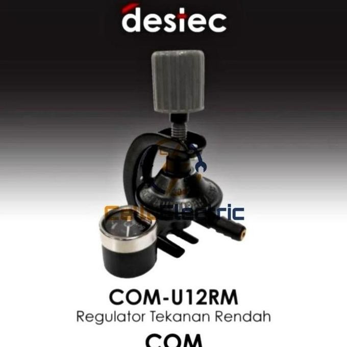 Regulator DESTEC Meter U12RM - Regulator Gas Destec COM U 12RM Regulator Kompor Gas