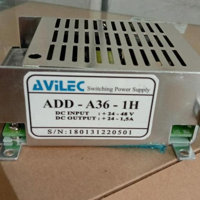 AVILEC DC to DC Converter 24-48VDC to 24VDC 1.5A