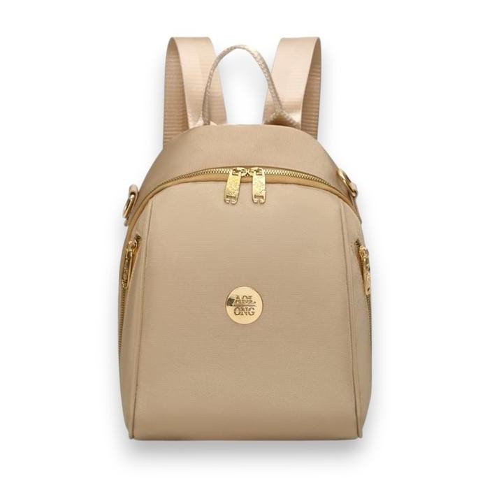 Ransel Botol Tas Ransel Sekolah Wanita 0206#- Backpack Cewek Berukuran Sedang Muat Banyak Berbahan C