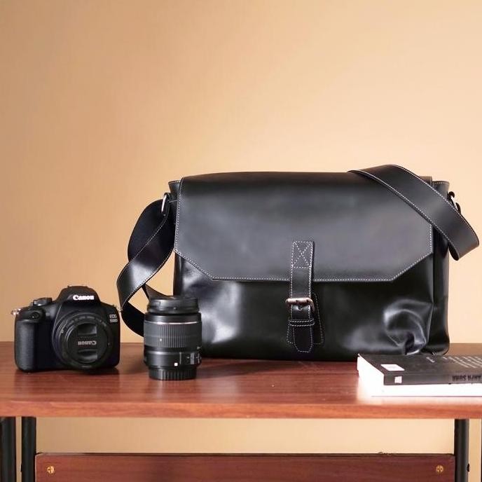 Postman Bag Tas Selempang Laptop Bag Big Size Kulit Sapi Asli