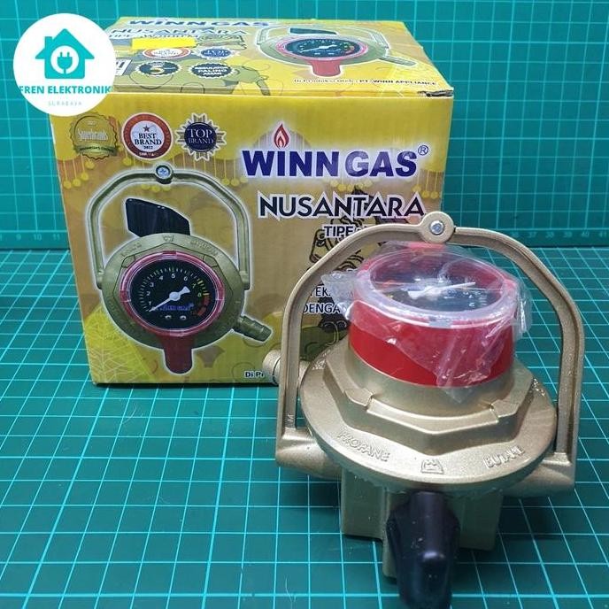 <<<<<] Regulator Winn Gas W-800 M YELLOW PREMIUM