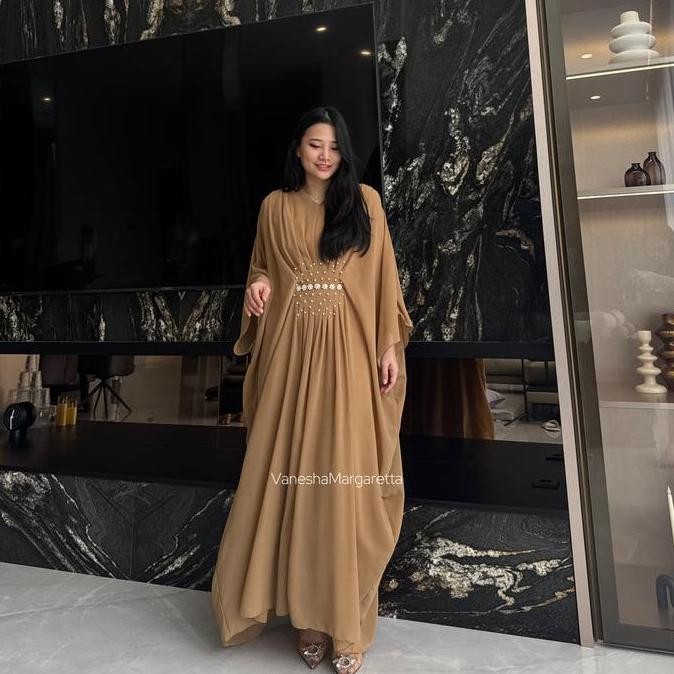 [VM] - READY STOCK - 833 Kaftan Ceruty / Dress Mute Muslim Lebaran 2024 833# Mydress_collection Muti