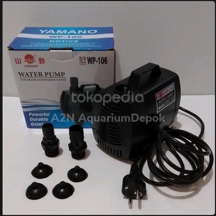 Promo Pompa YAMANO WP 106 H max 4 m 80 watt 4000L/H COD