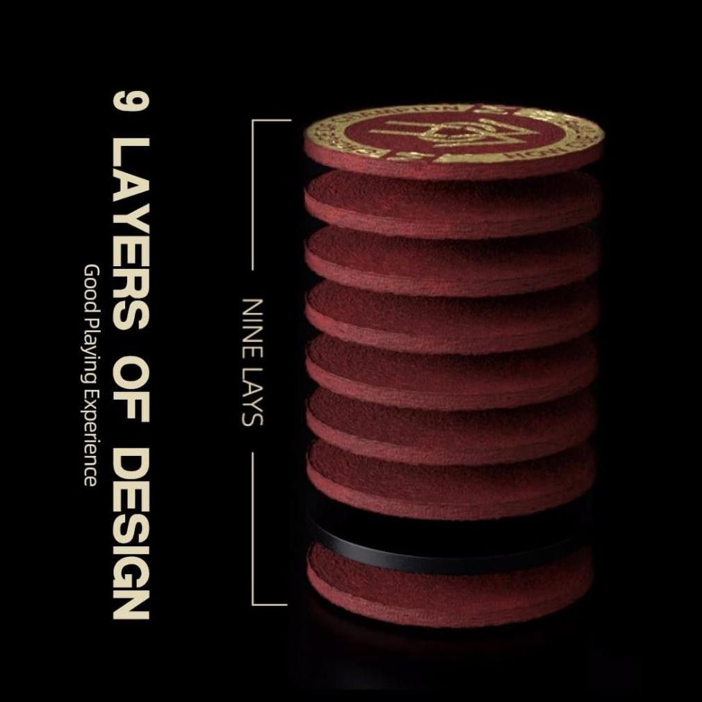 Re-65 Rg-4 How Titan Master Cue Tip Gen 5 Billiard Biliar Soft Medium Hard Tip Billiard Original Ori