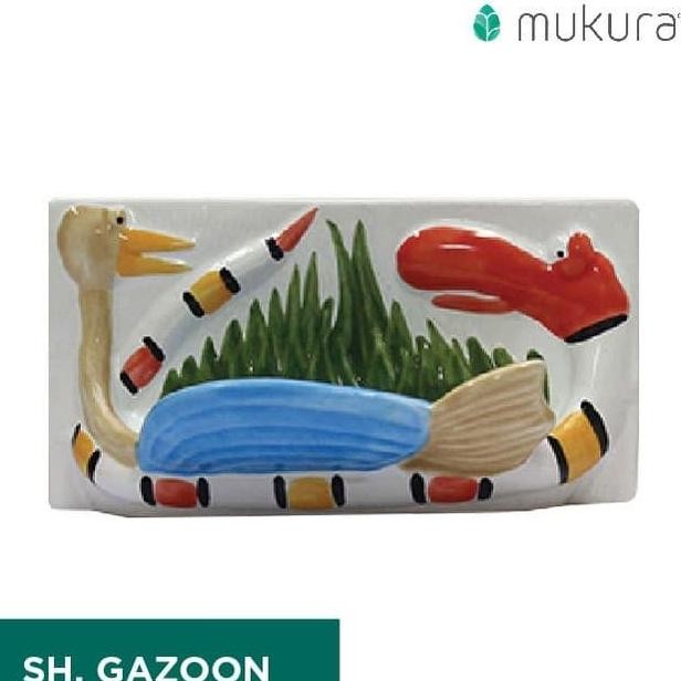 Soap Holder Kotak Sabun Tempat Sabun Keramik Anak Gazoon 20X10Cm