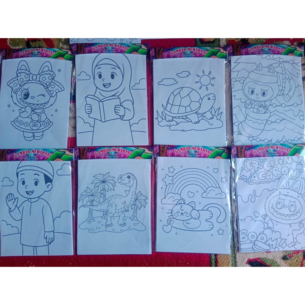 

Kertas gambar mewarnai