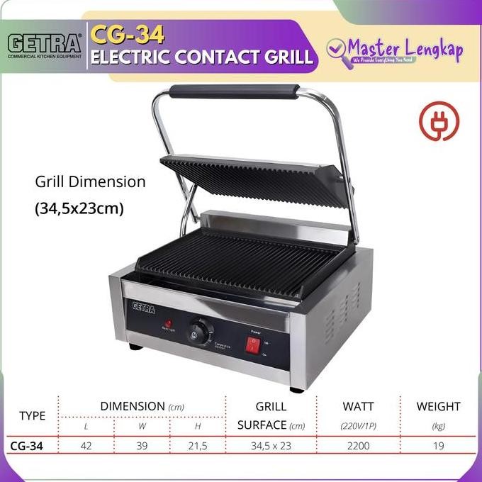 GETRA ELECTRICAL CONTACT GRILL CG-34 / CG34 / CG 34 CO
