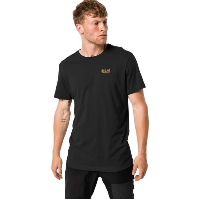 ready  Kaos Outdoor Jack Wolfskin Men's Organic Cotton Essential Tee Original