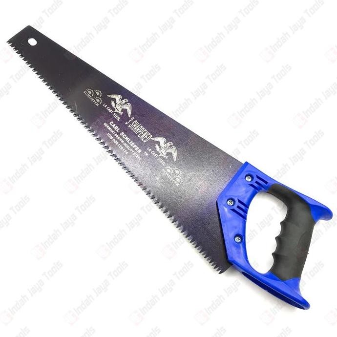 Carl Schlieper Gergaji Kayu Gorok 18 Inch Gagang Karet Cap Mata