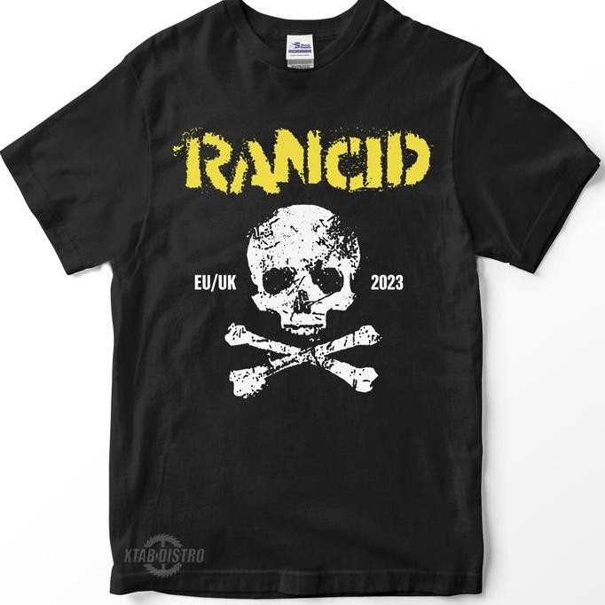 ready  Kaos RANCID TOUR europe uk tshirt band punk Rancid and out come the wolves metal
