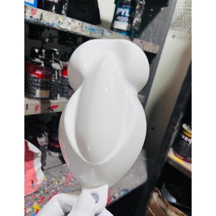 cat super white pu/cat putih pu 500ml