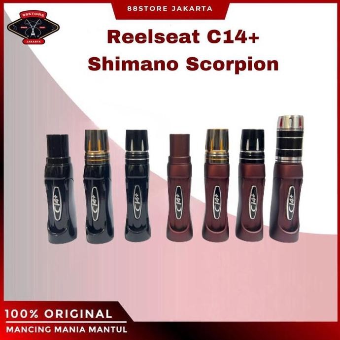 88storejakarta Liebe Reelseat joran CI4/C14+ size 16 custom shimano scorpion