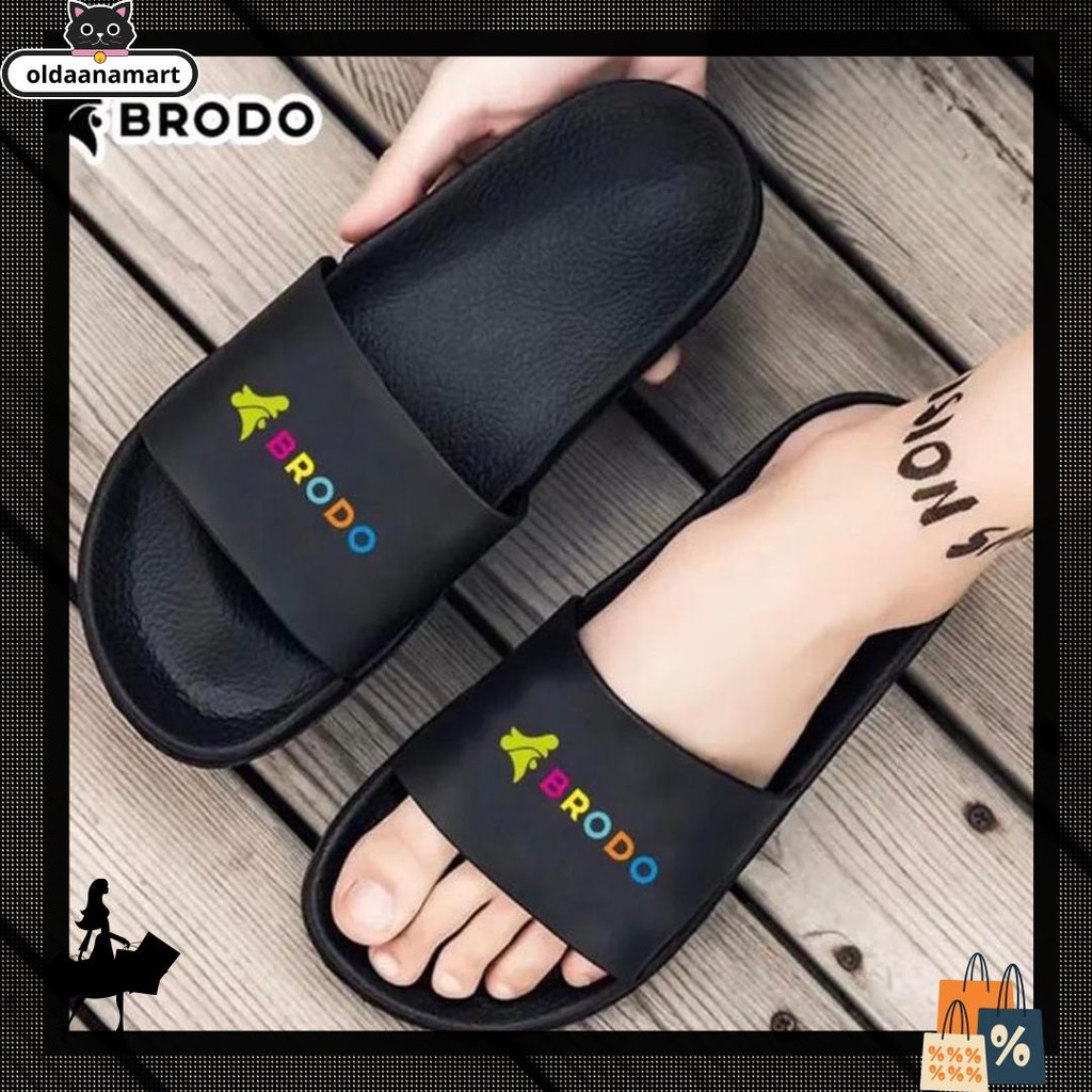Sandal Slop Pria Original Sendal Brodo Unisex Murah