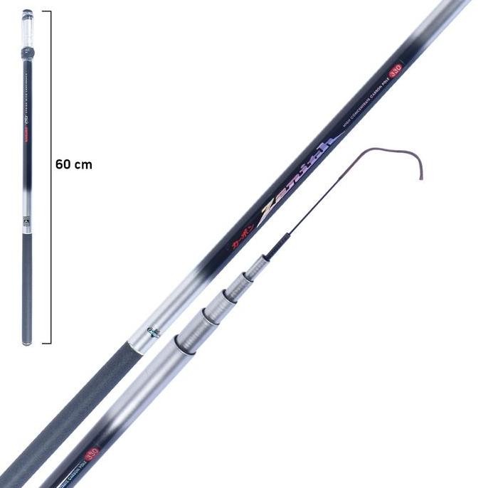 Joran Tegek MAGURO ZENITH | 270 330 360 390 450 540 | Carbon Keiryu | Ruas Pendek Lentur ~ Indonesia