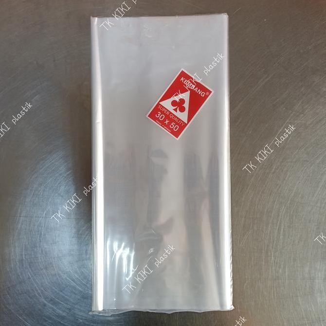 

+++++] Plastik PP bening Kembang tebal 03 30x50
