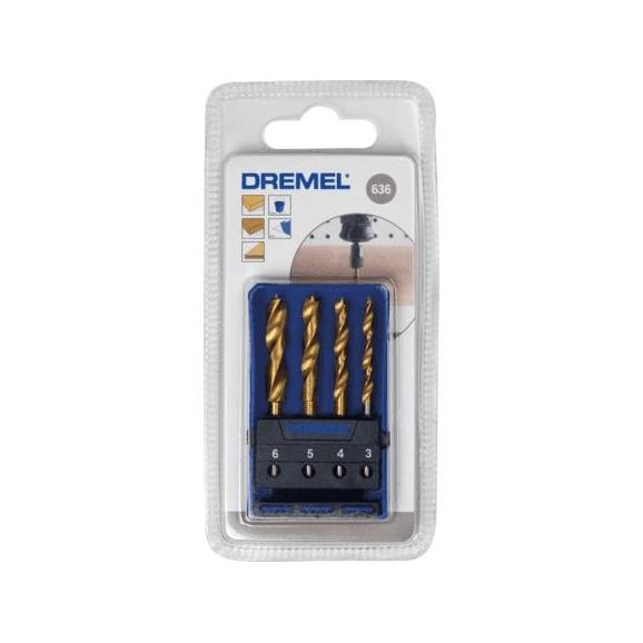 TERBARU - DREMEL 66 Wood Drill Bit Set ( 4pcs) / Mata Bor
