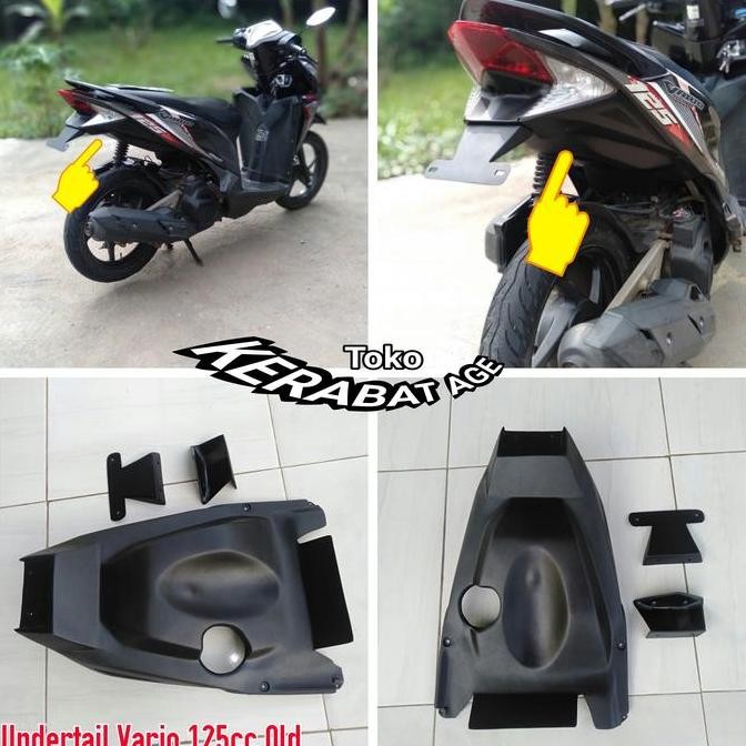 Promo undertail vario 125 old bohlam visor COD