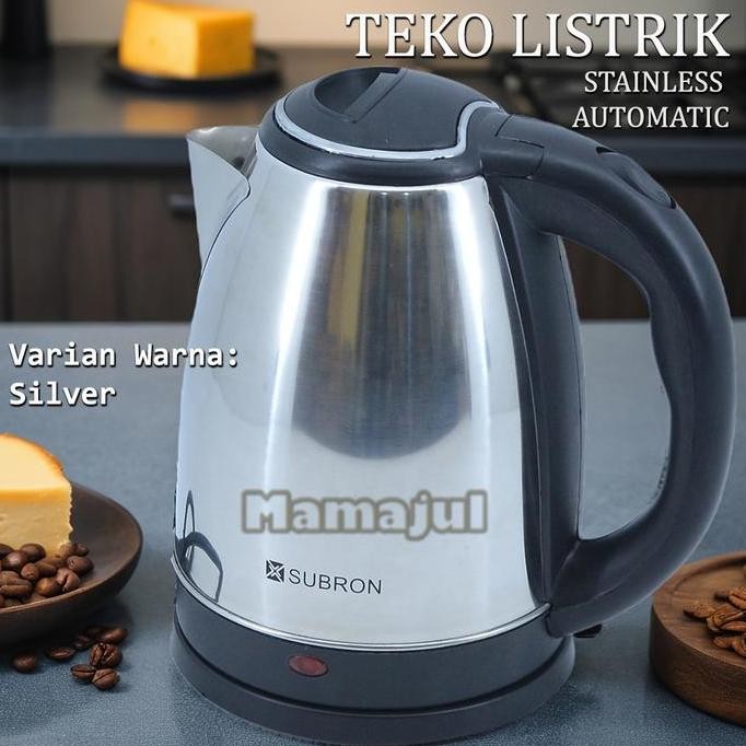 Teko Listrik 2 Liter Electric Kettle - Termos Pemanas Air Praktis