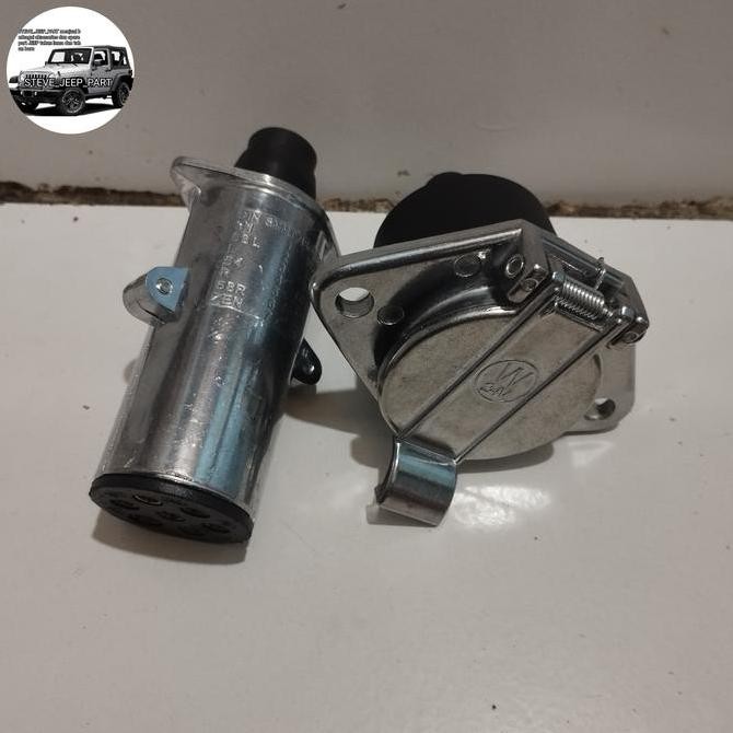 soket anhang trailer 7 pin 24volt