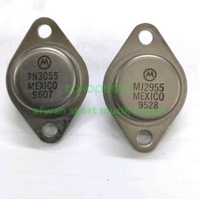 Transistor 2N 3055 /MJ 2955 Original Motorola per /set Audio Power Amp