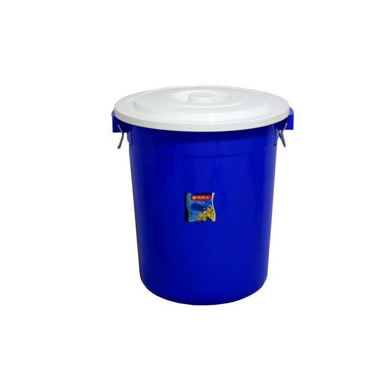 (Gosend/Grab) Ember Plastik 70 Liter + Tutup Putih Lion star PC 20