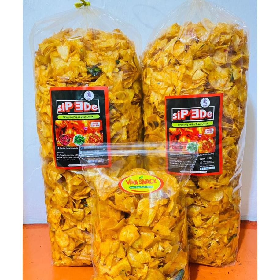 

Keripik Singkong Balado Dan Rujak Daun Jeruk 1Kg