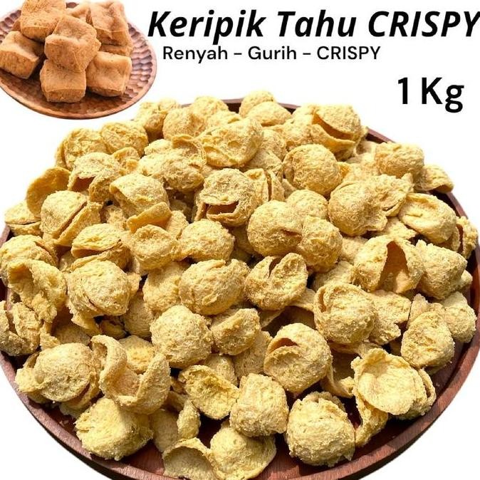 

KERIPIK TAHU CRISPY SUPER RENYAH 1 KG Snack cemilan GS