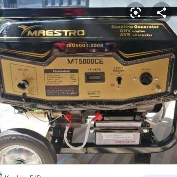 Produk Unggulan] GENSET MAESTRO MT5000CE / Generator Set MT 5000 CE Starter