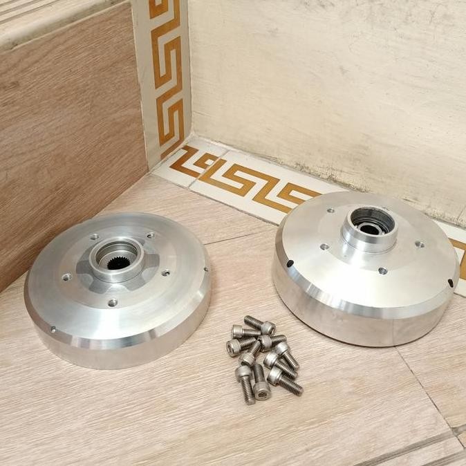 Promo adaptor tromol depan belakang vespa px series upgrade R 12 by gscooter COD