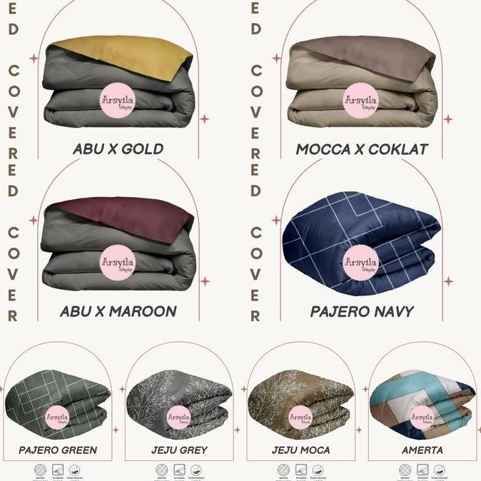 Bedcover Selimut Saja Ukuran 120X200 (Single) Arsyila Bedding Shop